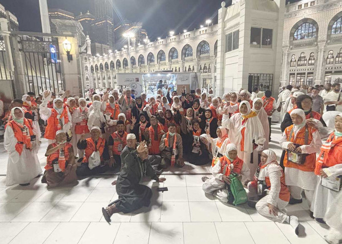 Jamaah Haji Asal MLM Ziarah ke Thaif, Nikmati Sejuknya Kota Bersejarah dan Naik Kereta Gantung Terpanjang 