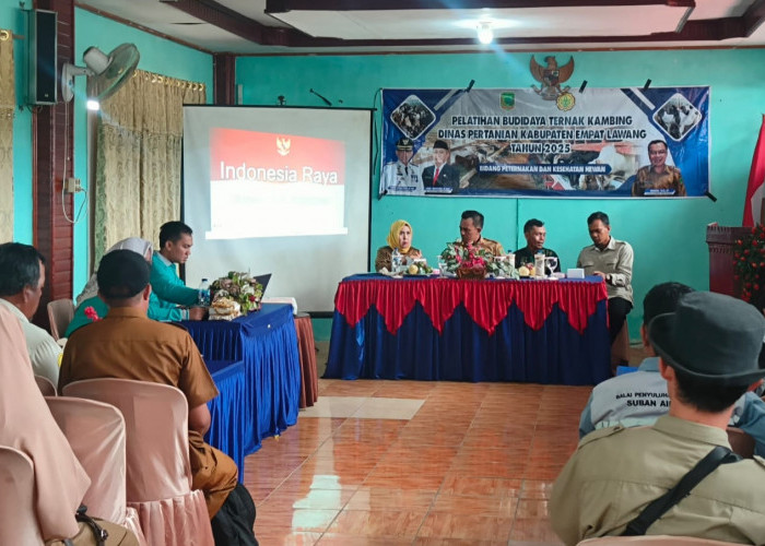 Dinas Pertanian Empat Lawang Gelar Pelatihan Budidaya Ternak Kambing untuk Tingkatkan Kapasitas Peternak
