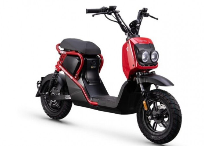Honda Zoomer e: 2027 Meluncur, Skuter Listrik Mungil Bawa TCS dan Desain Ikonik