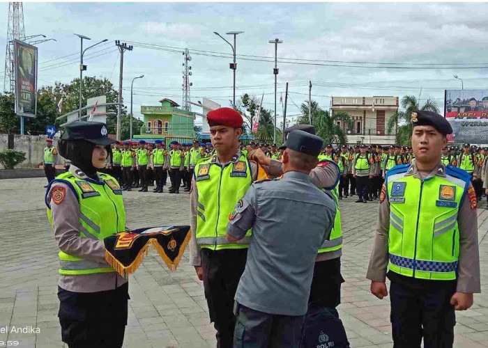 Polres Empat Lawang Gelar Apel Pergeseran Pasukan untuk Amankan 531 TPS Pilkada 2024