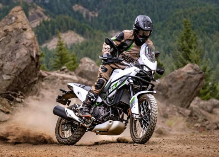 Kawasaki KLE500 2027 Hadir dengan Kopling Pintar Smartride, Sensasi Berkendara Lebih Praktis!