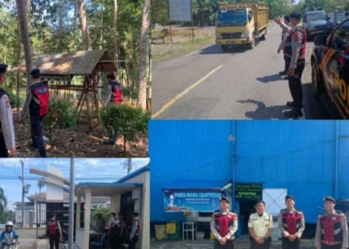 Sat Samapta Polres Empat Lawang Intensifkan Patroli di Tebing Tinggi, Edukasi Masyarakat dan Cegah Gangguan