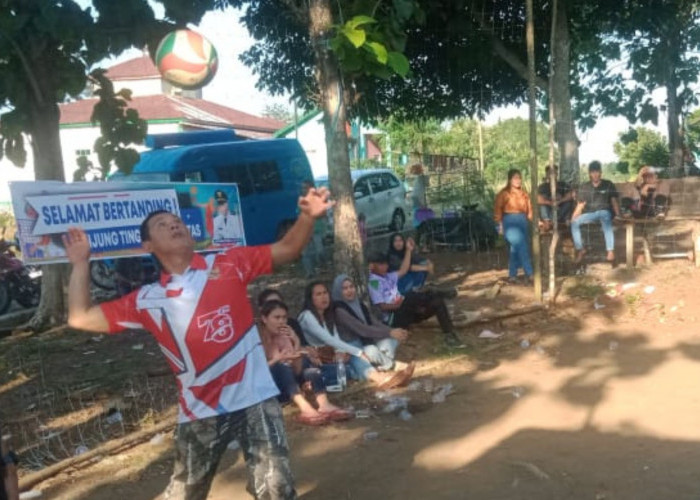 Perayaan HUT RI ke-78 di Empat Lawang: Turnamen Volly Antar Desa untuk Pererat Silaturahmi Pemuda Pemudi