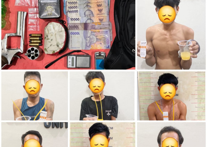 Tak Ada Ampun bagi Bandar Narkoba, Polres Empat Lawang Ringkus Dua Pengedar dan Lima Pengguna Sabu