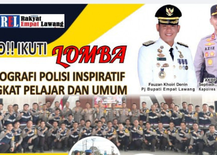 Kesempatan Emas bagi Pelajar dan Masyarakat Empat Lawang: Lomba Fotografi Polisi Inspiratif