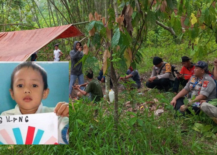 Anak Usia 5 Tahun Hilang Saat Bersama Ayahnya di Kebun 