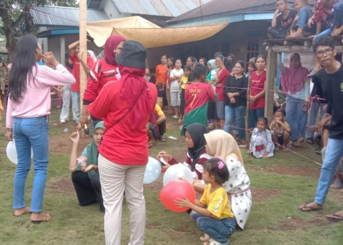 Perayaan Meriah HUT RI ke-78 di Desa Pajar Bakti dengan Berbagai Perlombaan