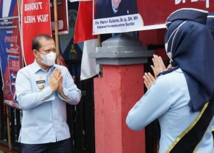 Kakanwil Kemenkum HAM Kunjungi Lapas Kelas III Pagaralam