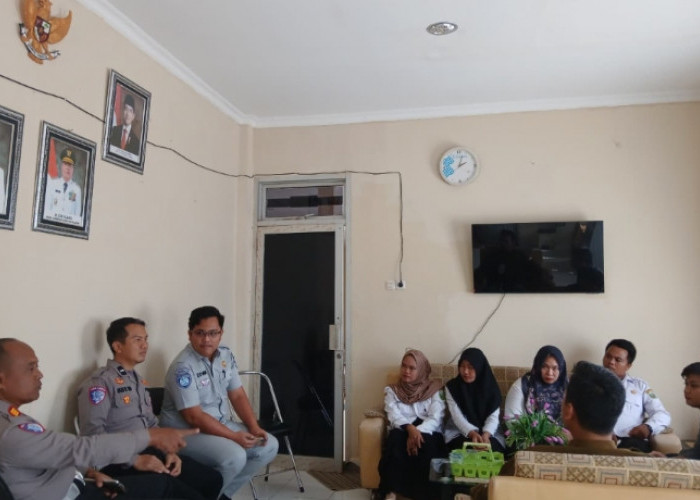 Kasat Lantas, Dispenda dan Jasa Raharja Beri Pembinaan Tenaga Honorer Samsat Empat Lawang