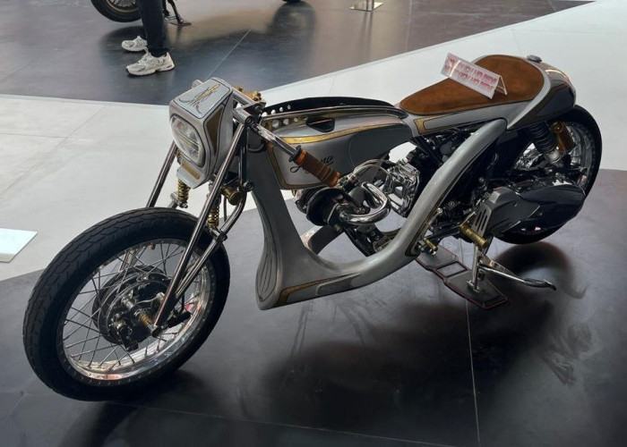Rahasia Arjuno, Honda Stylo 160 Custom dengan Turbocharger yang Tetap Legal Dipakai Harian