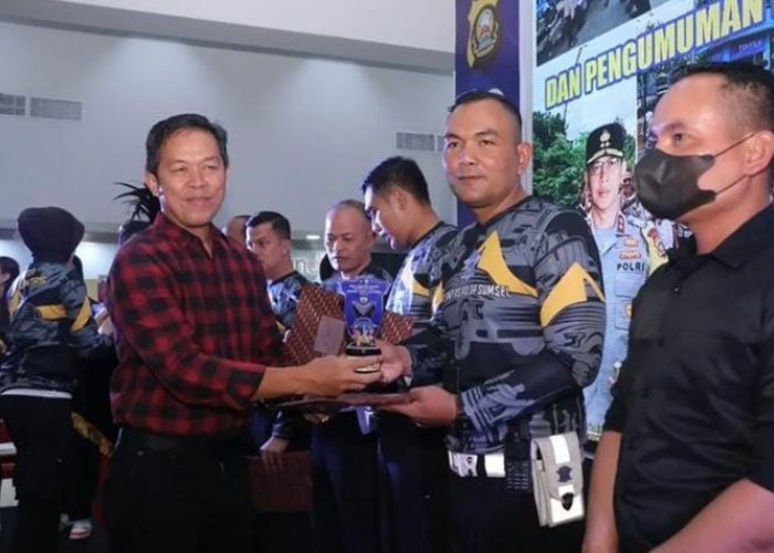 Satlantas Polres Pagaralam Raih Penghargaan