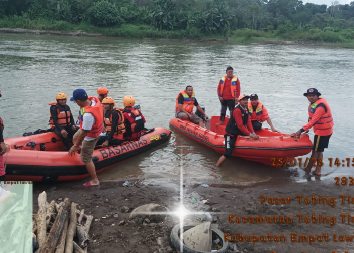 Update Hari Ketiga Pencarian Korban Tenggelam di Sungai Musi, Puluhan Personel Gabungan Dikerahkan