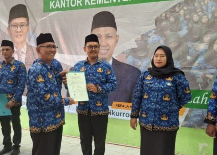 195 PPPK Kemenag Lahat Dilantik, Dua Peserta Ikuti dari Mekkah Lewat Zoom