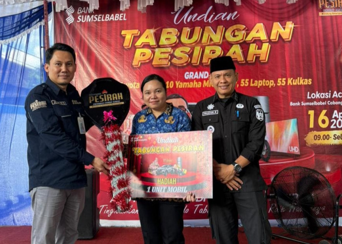 Gebyar Undian Tabungan Pesirah! Nasabah Beruntung di Empat Lawang Bawa Pulang Toyota Rush