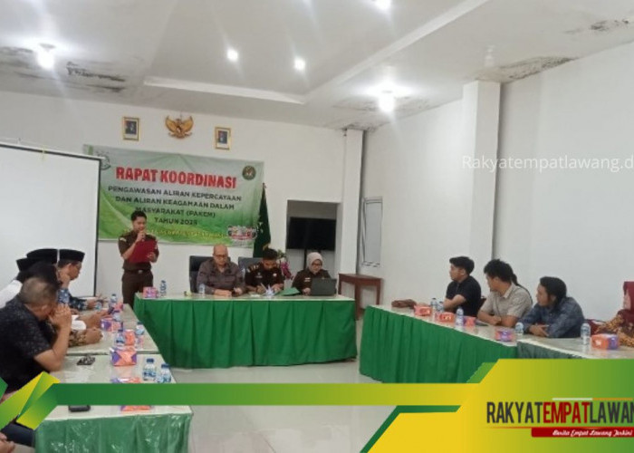 Rapat Koordinasi Tim PAKEM Empat Lawang Bahas Pengawasan Aliran Kepercayaan dan Keagamaan