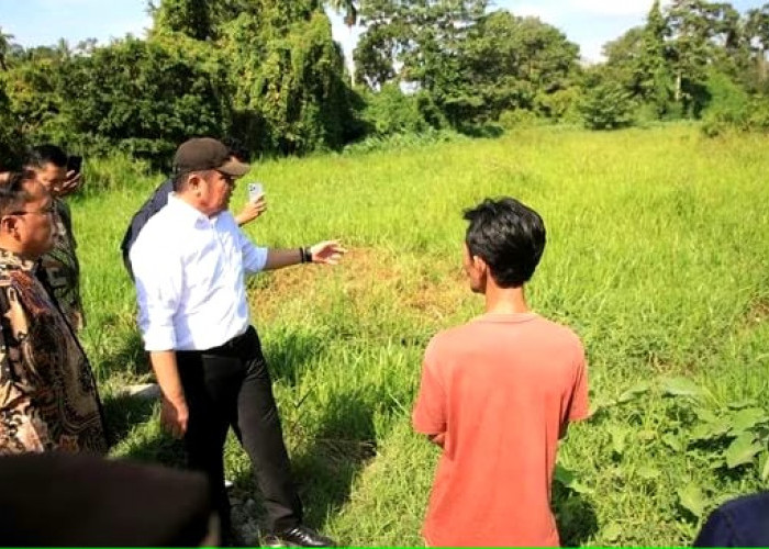 Gubernur Herman Deru Tinjau Rencana Pembangunan Kolam Retensi di OKU, Solusi Banjir dan Destinasi Wisata Baru