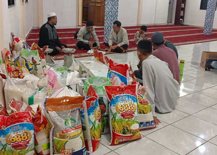 Zakat Warga di Masjid Alkahfi Mencapai 401 kg