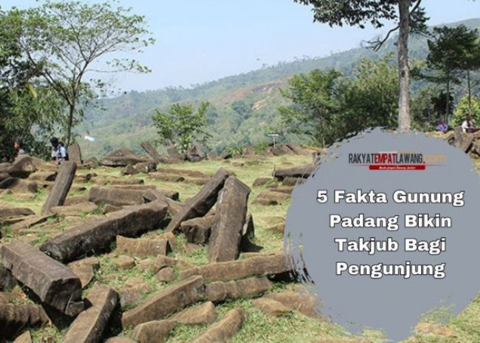 5 Fakta Gunung Padang Bikin Takjub Bagi Pengunjung