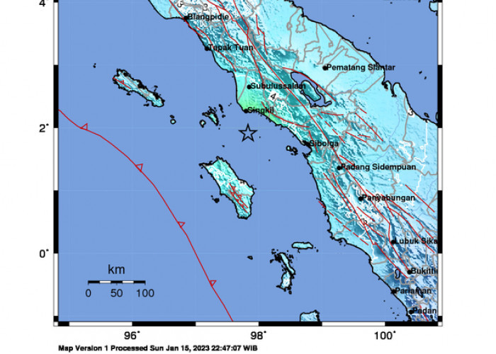Aceh Diguncang Gempa 6,2 Magnitudo Lepas Subuh