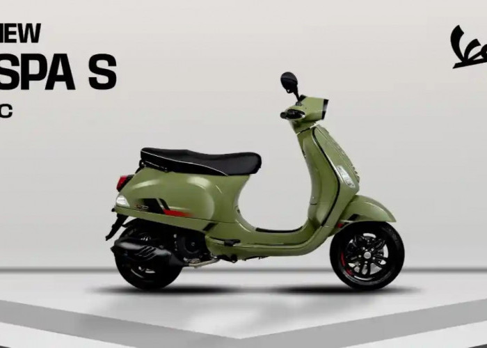 Vespa S 150 Terbaru Punya 3 Warna Sporty, Harga Rp48 Juta