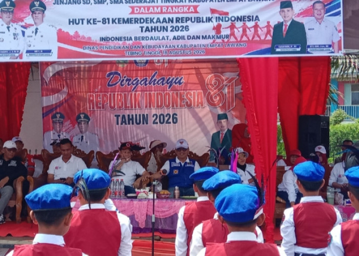 Semarak HUT ke-81 RI, Gerak Jalan Indah Pelajar Empat Lawang Banjir Kreativitas Merah Putih