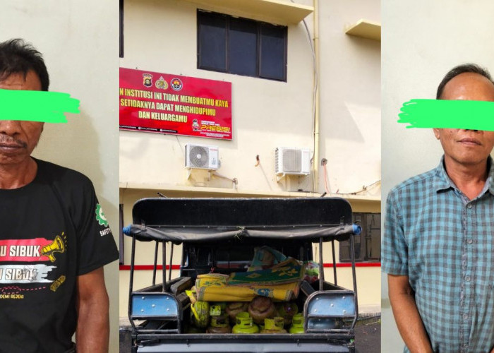 Polres Empat Lawang Bongkar Dugaan Penyalahgunaan LPG 3 Kg, Dua Pelaku Diamankan dengan Puluhan Tabung Gas
