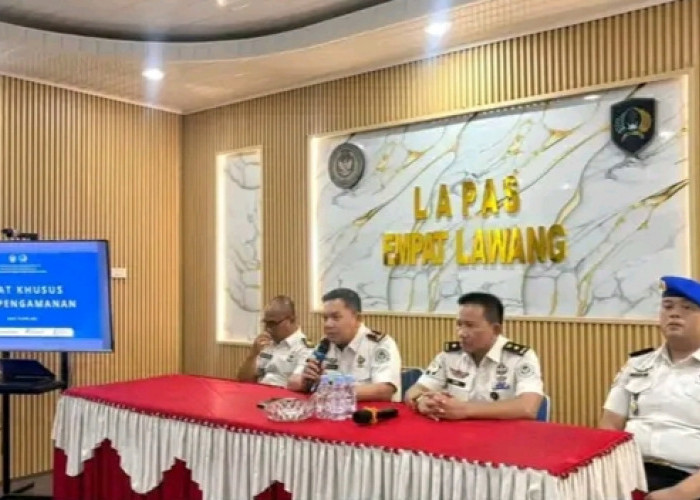 Perkuat Keamanan Lapas, Kalapas Empat Lawang Tekankan Disiplin dan Integritas Petugas