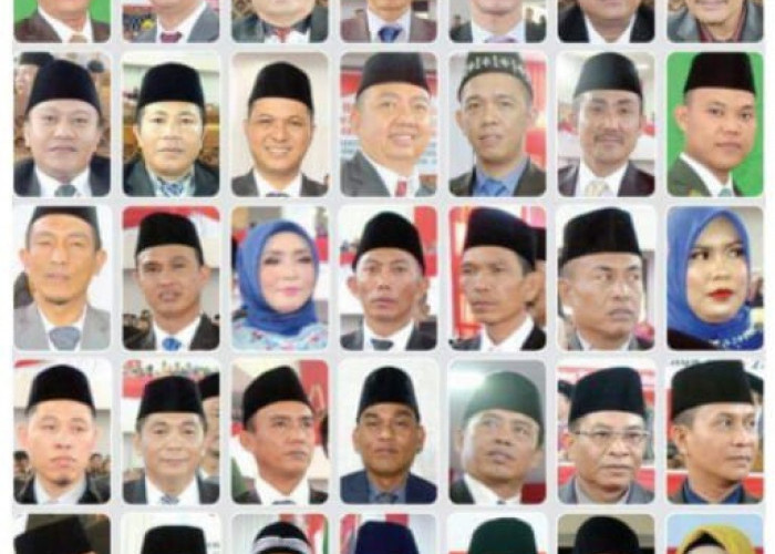 Persi Ketua DPRD Empat Lawang Periode 2019-2024 , Ini Anggotanya 