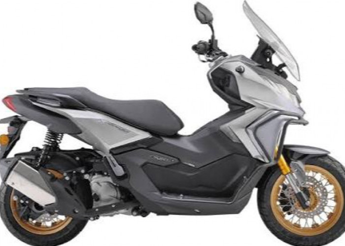 ARIIC GOBI 250 Resmi Meluncur, Skuter Adventure 249 Cc Ini Punya Dashcam Bawaan
