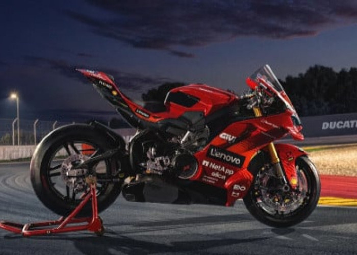 Ducati Rilis Panigale V4 Márquez 2025 World Champion Replica, Motor Edisi Langka Hanya 293 Unit