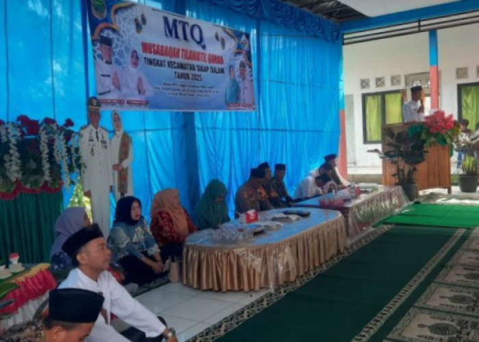 Seleksi MTQ Tingkat Kecamatan Sikap Dalam Resmi Dibuka, 53 Peserta Ikut Bertanding