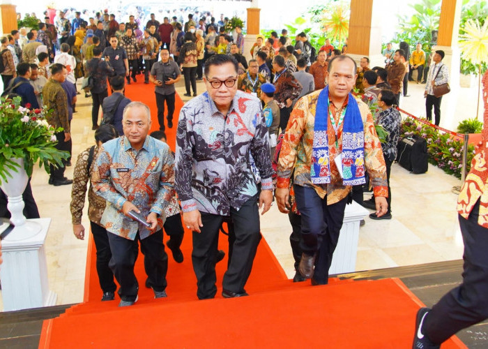 Bupati Muba H. M. Toha Hadiri Rakor Pemberantasan Korupsi, Tegaskan Komitmen Pemerintahan Bersih