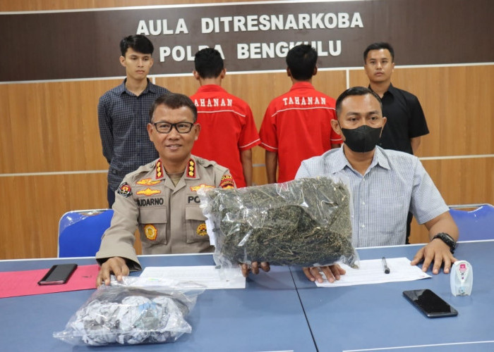 Dua Warga Empat Lawang Ditangkap di Bengkulu