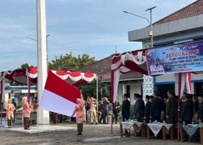 Kalapas Kelas IIB Empat Lawang Hadiri Upacara Peringatan Hari Ibu dan HUT DWP di Pemkab Empat Lawang