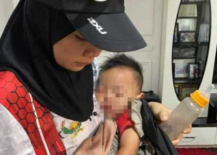 HEBOH!! Bayi Laki-laki Ditemukan Warga di Depan SPBU, Diduga Sengaja Ditinggalkan Ibunya