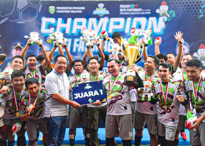 Wagub Sumsel Cik Ujang Tutup Turnamen Siti Fatimah Cup III 2025 di Palembang