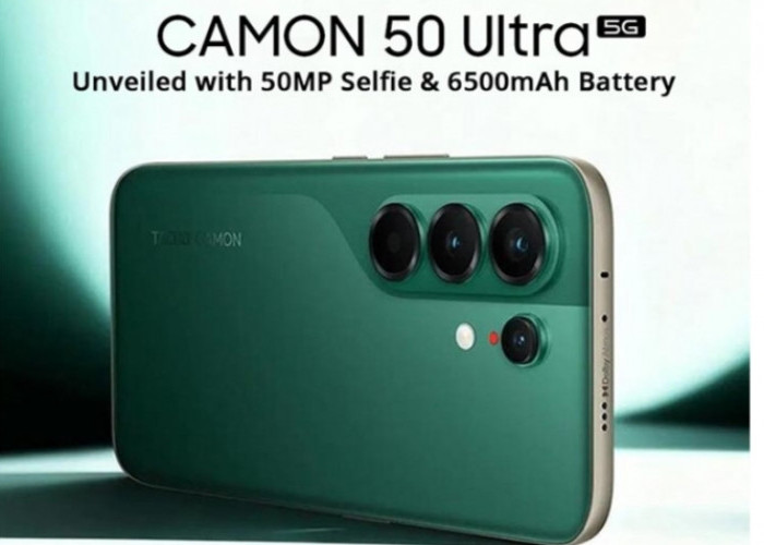 Baterai Besar 6500mAh! Tecno Camon 50 Ultra 5G Siap Temani Aktivitas Seharian