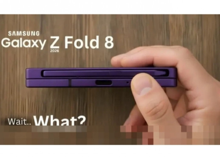 Samsung Galaxy Z Fold 8 Meluncur dengan Desain Lebih Lebar dan Layar Nyaris Tanpa Bekas Lipatan