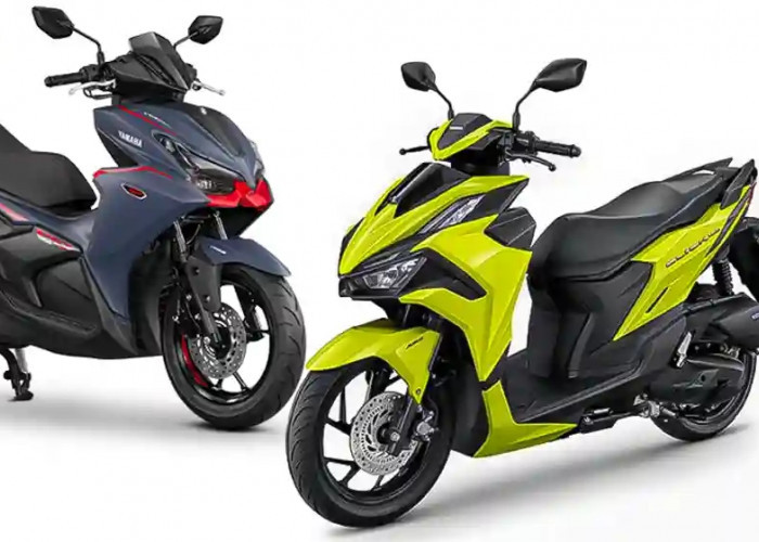 Honda Click 160 vs Yamaha Aerox, Adu Skutik 160cc Ringan dan Sporty