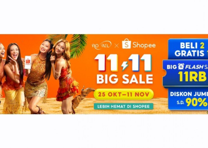 Shopee 11.11 Big Sale Hadirkan Warna Baru, Kolaborasi no na Bikin Keseruan Belanja Makin Naik Level!
