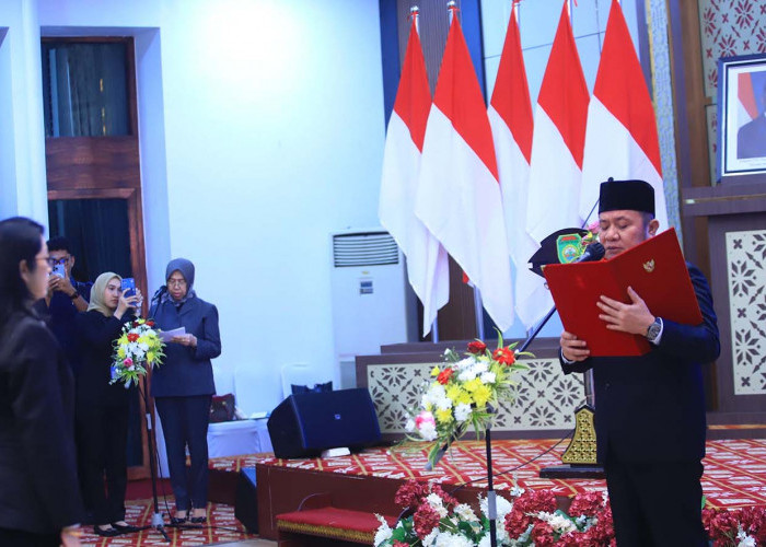 Gubernur Sumsel Kukuhkan Kepala BKN Palembang, Tegaskan Alokasi PPPK Harus Jelas dan Tak Bebani Pemda
