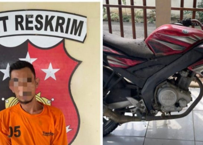 Pelaku Pencurian Sepeda Motor di Baturaja Ditangkap Polisi