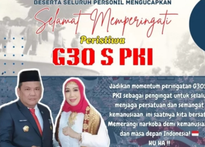 Kepala BNN Empat Lawang: G30S/PKI Mengajarkan Pentingnya Keteguhan Ideologi Bangsa