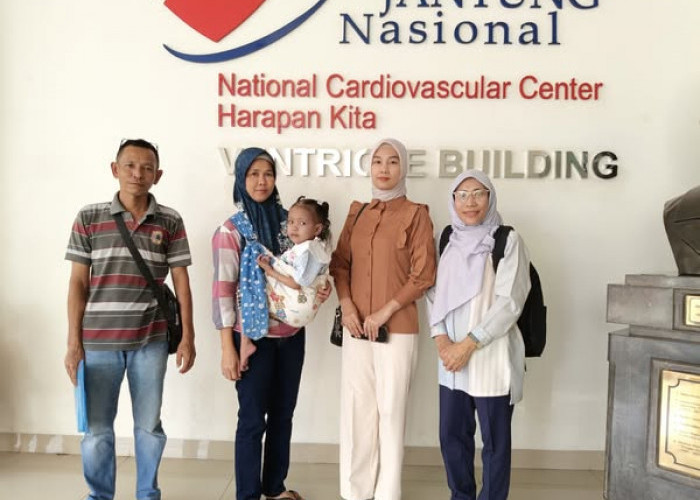 Pemkab Muba Kirim Afifah, Bocah Penderita Jantung Bocor, ke RSCM Lewat Program BASANAK