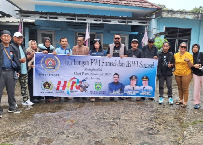 PWI Sumsel Kirim 18 Wartawan ke HPN 2026 Tangerang, Dilepas Langsung Pengurus Provinsi