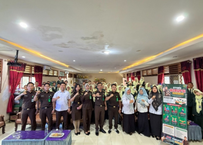 Kampanye Antikorupsi di SMA Negeri 1 Tebing Tinggi, Kejari Empat Lawang Bidik Generasi Berintegritas