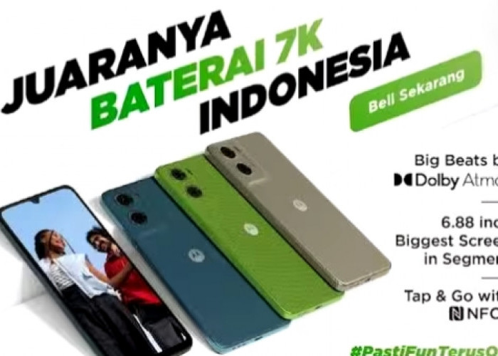 Rekomendasi HP Motorola Terbaru: Baterai Hingga 7000 mAh, Tahan Lama dan Performa Andal