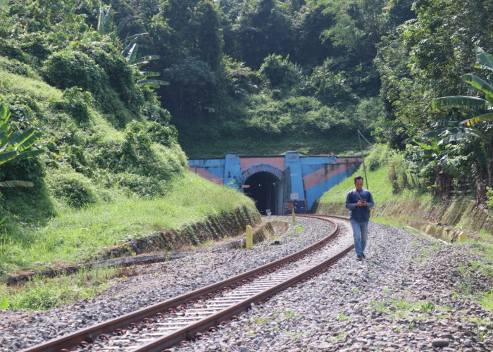 Terowongan Kereta Api Terpanjang di Sumsel Ada di Empat Lawang