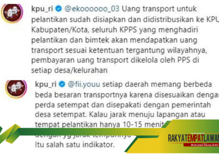 Viral di Medsos Mengenai Snack, Makanan Berat Hingga Transport Saat Pelantikan KPPS, Begini Cerita Salah-satu 