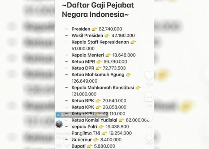 Bukan Eksekutif Maupun Legislatif, Institusi Yudisial Jadi Pemegang Gaji Tertinggi di Indonesia